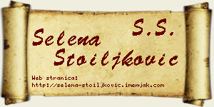 Selena Stoiljković vizit kartica